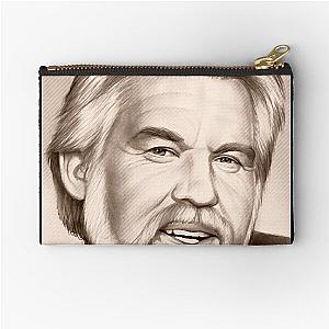 Musician Kenny Rogers Legend American Singer  Zipper Pouch