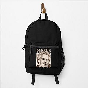 Musician Kenny Rogers Legend American Singer Backpack