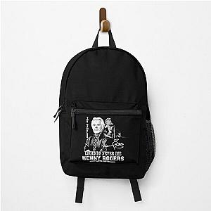 Vintage Kenny Rogers The Gambler Musician Limited Edition Backpack