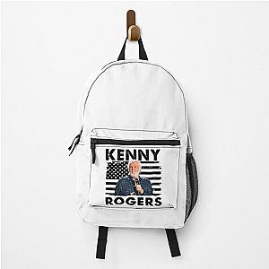 Retro American Flag Kenny Rogers Music Limited Edition Backpack