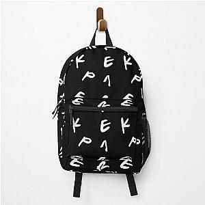 Kep1er Letter Pattern Backpack