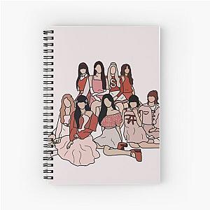 kep1er lovestruck  Spiral Notebook