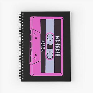 Kep1er We Fresh Cassette Spiral Notebook