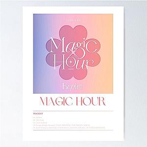 KEP1ER Magic Hour Tracklist Poster