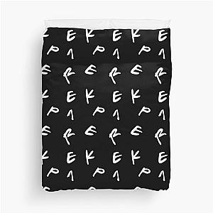 Kep1er Letter Pattern Duvet Cover