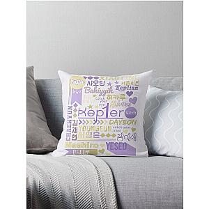 KEP1ER Collage Throw Pillow