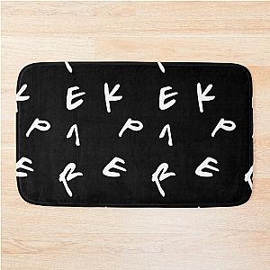 Kep1er Letter Pattern Bath Mat