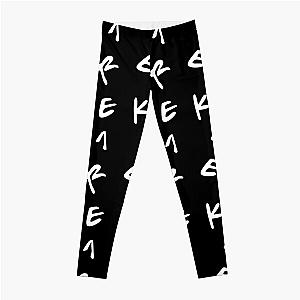 Kep1er Letter Pattern Leggings