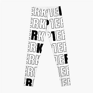 Kep1er Text Pattern Leggings