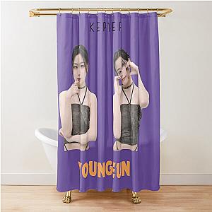 Youngeun Kep1er  Shower Curtain