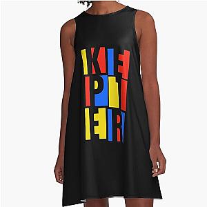 Kep1er Typography A-Line Dress