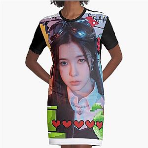 Kep1er Dayeon Graphic T-Shirt Dress