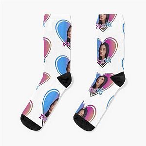 Xiaoting Kep1er Heart Name Socks