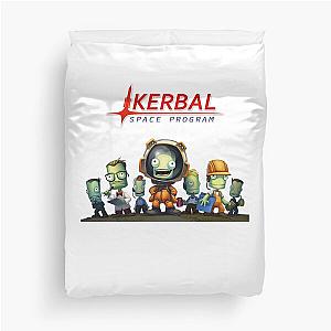 Kerbal Space Program KSP Team Duvet Cover