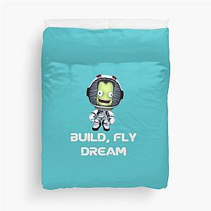 Build Fly Dream Crash Duvet Cover - Kerbal Space Program