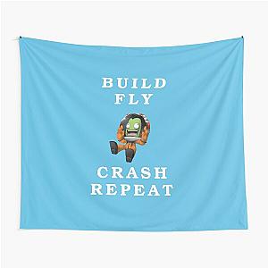 Build Fly Crash Repeat Tapestry - Kerbal Space Program