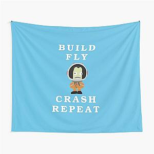 Build Fly Crash Repeat, Kerbal Space Program Kerbals Tapestry