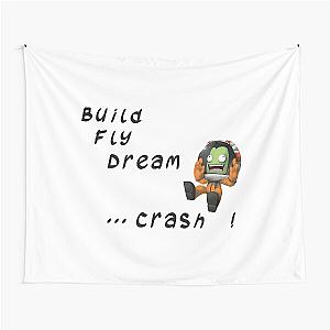 Kerbal Space Program Tapestry - Build Fly Dream Crash