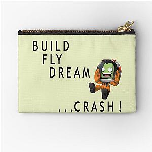 Build Fly Dream Crash - Kerbal Space Program Zipper Pouch