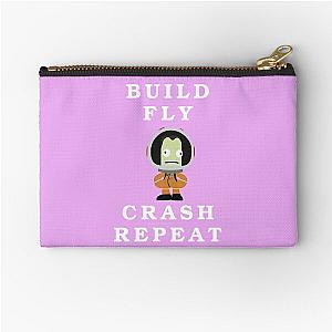 Build Fly Crash Repeat Kerbal Space Program Kerbals Zipper Pouch