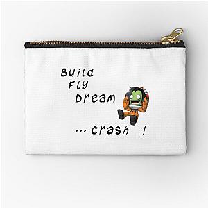 Build Fly Dream Crash Zipper Pouch - Kerbal Space Program Design