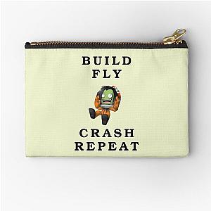 Build Fly Crash Repeat Kerbal Space Program Kerbals Zipper Pouch