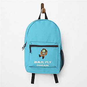 Build Fly Dream Crash Kerbal Space Program Kids Cartoon Backpack