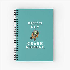 Build Fly Crash Repeat Spiral Notebook - Kerbal Space Program