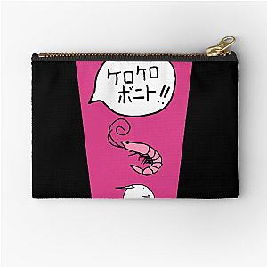 Kero Bonito logo, shrimp and ZIPPER Pouch