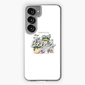 Keroppi Sticker, Embrace the Bliss Sticker, Flower Stickers Samsung Galaxy Soft Case