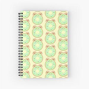 Kero Lime Donut (No Background) Spiral Notebook