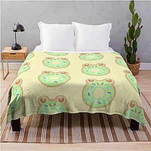 Kero Lime Donut Throw Blanket