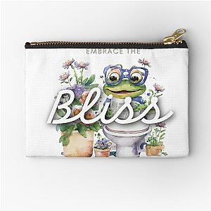 Keroppi Sticker, Embrace the Bliss Sticker, Flower Stickers Zipper Pouch