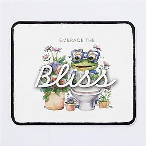 Keroppi Sticker, Embrace the Bliss Sticker, Flower Stickers Mouse Pad