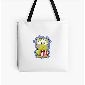 When Fkin Pagan Keroppi Sticker All Over Print Tote Bag