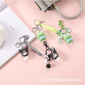 KEROKERO KEROPPI Cartoon Frog Soft Keychain