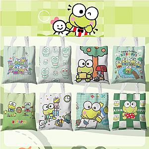 KEROKERO KEROPPI Cartoon Frog Printing Canvas Bag