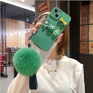 Keroppi Silicone Soft Cover Phone Case for iPhone 11-13