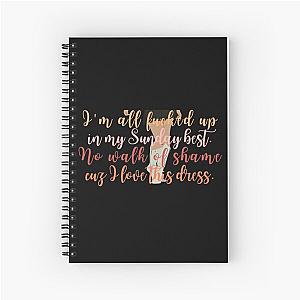 Kesha Raising Hell lyrics Spiral Notebook