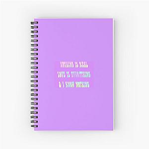 Spaceship Kesha Spiral Notebook