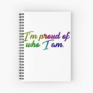 Kesha - I'm Proud of Who I Am Spiral Notebook