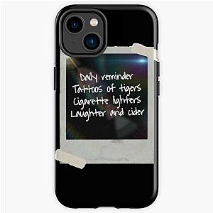 Keshi lyrics poster iPhone Tough Case RB2407