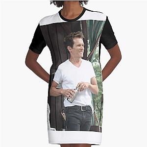 The Bacon Brothers - Kevin Bacon - Photograph Graphic T-Shirt Dress