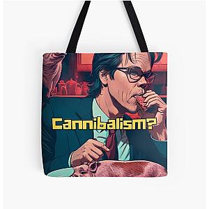 Cannibal Kevin Bacon  All Over Print Tote Bag