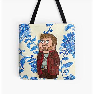 Kevin Bacon Enjoyer All Over Print Tote Bag