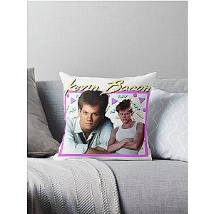 80's Kevin Bacon Throw Pillow