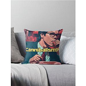 Cannibal Kevin Bacon  Throw Pillow