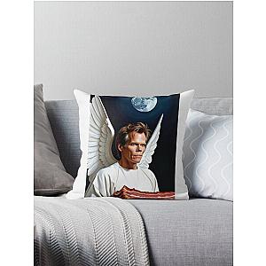 Angel Kevin Bacon Meme 04 Throw Pillow