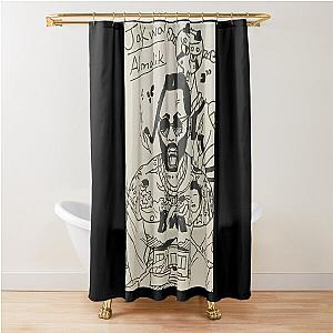 Kevin Album Music Shower Curtain