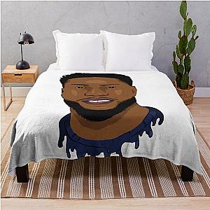 Kevin Hart Portrait Throw Blanket